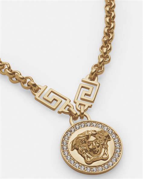 versace greca necklace